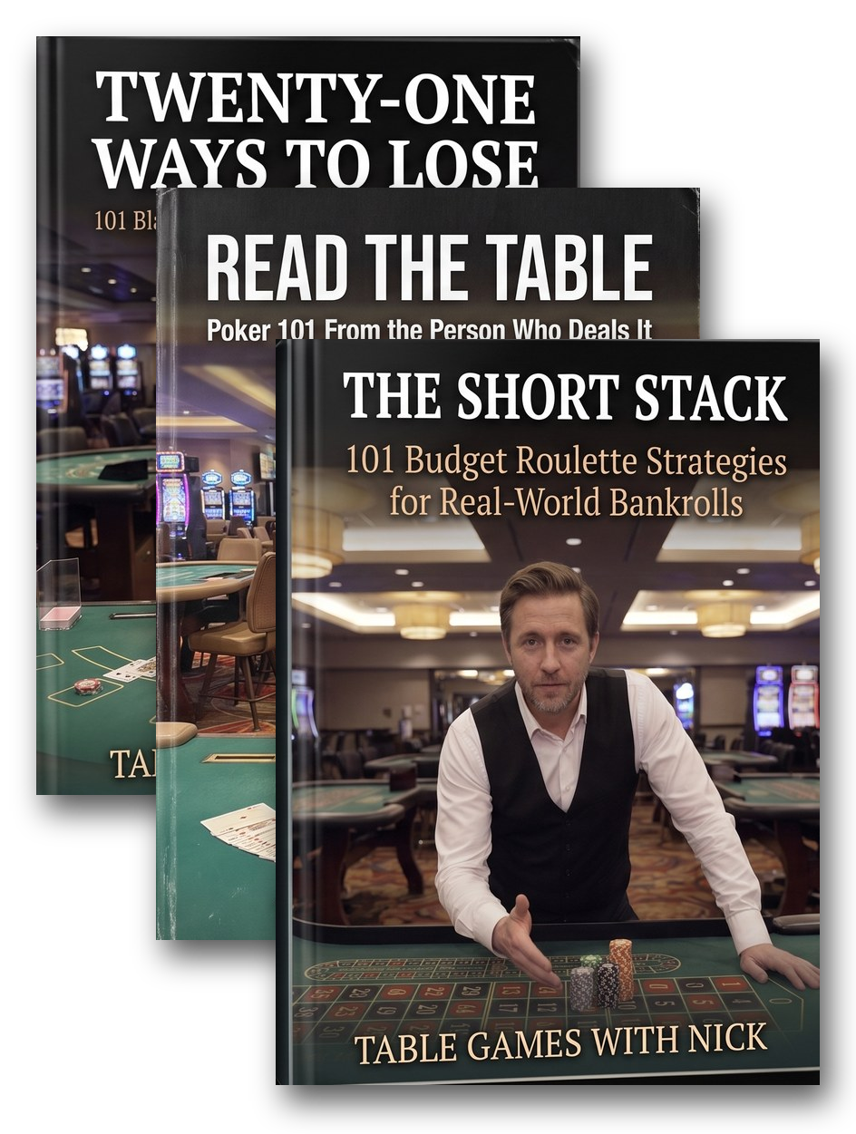 The Casino Bible bundle: Twenty-One Ways to Lose, Read the Table and The Short Stack